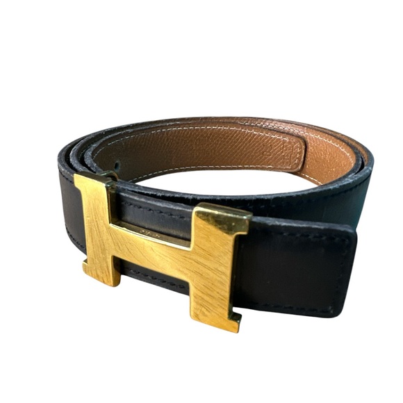 23 Hermes Reversible Thin Belt main image 8